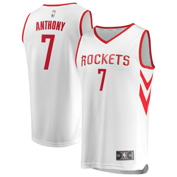 Maillot nba Houston Rockets Association Edition Homme Carmelo Anthony 7 Blanc